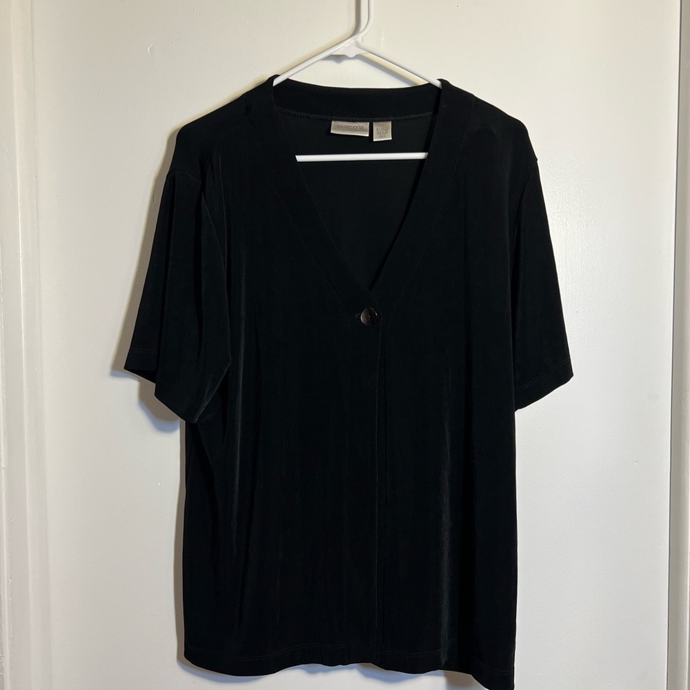 Chico’s Traveler’s short sleeved jacket